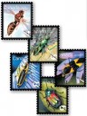 Canada 2010 beneficial insects stamps