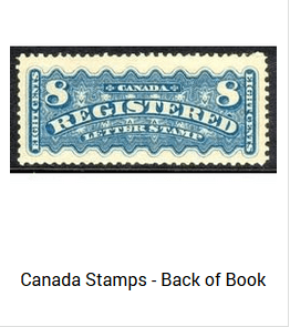 Canada BOB stamps. 