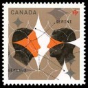 2011 Canada Gemini stamp