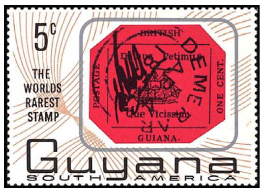 Guyana Commemorative Stamp-Scott #26