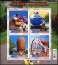 Timbres 2011 des curiosités touristiques