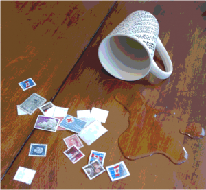 Spills and stamps