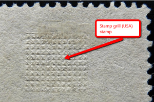 Stamp grill pattern