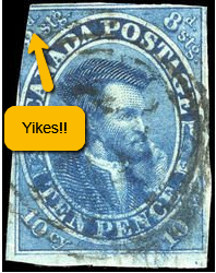 stamp perforations