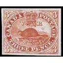 Canada's first stamp