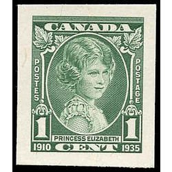 Scan of young Queen Elizabeth plate proof