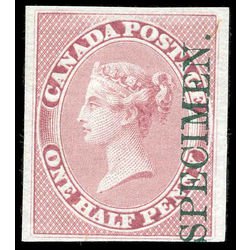 Example of Canada SPECIMEN stamp