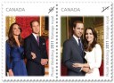 2011 Royal Wedding Canada stamp